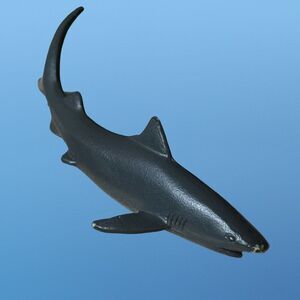 Vintage PVC Great White Shark by BBCP INC 5.5” A3